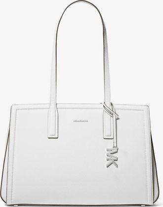 Michael Kors Laila Medium Pebbled Leather Tote Bag