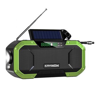 OEM Radio Dinamo De Supervivencia Bluetooth Port&aacute;til - Bater&iacute;a 5000mah - Cargador Usb Para Smartphone - Linterna, Fm/am - Radio De Manivela Solar Ideal Pa