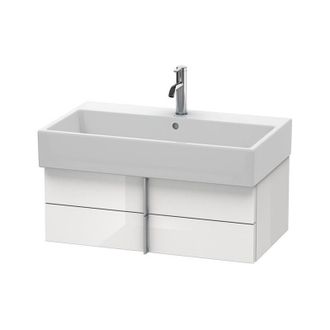 Duravit Duravit Vero Air Mueble De Pared 78,4 X 43,1 Cm, 2 Cajones, Para Vero Air 235080, Color (frente/cuerpo): Roble Oscuro Cepillado Chapa De Madera Aut&eacute;nt