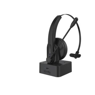 Celly Swheadsetmono Auriculares Mono Inal&aacute;mbricos, Negro, Diadema Ajustable