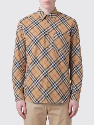 Burberry Camicia di lino check