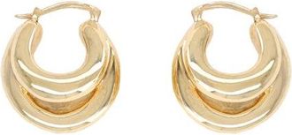 Panconesi Panconesi Chunky Rounded Hoop Earrings