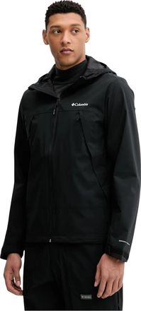 Columbia Boulder Falls Jacket - Heren - Windbreakers - Zwart - S - Fitness