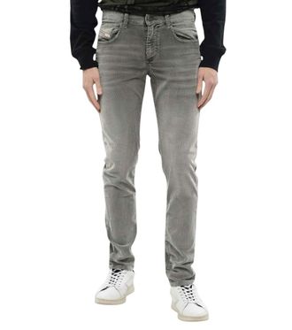 Diesel Grey Slim Low Rise Jeans