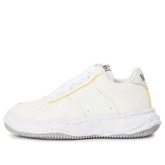 Miharayasuhiro Wayne OG Sole Canvas Low White Canvas Sponge A14FW731-WHT