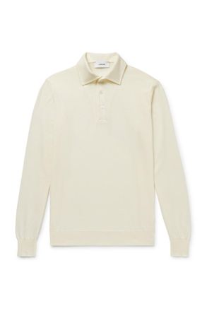 Lardini Virgin Wool Polo Shirt