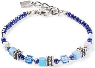 Coeur de Lion Mini Cubes Bracelet in Blue at Nordstrom, Size 8.25