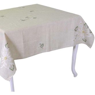 Vacchetti Mantel De Tela Modelo 10 Beige Cm140x320