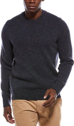 Vince Boiled Cashmere Thermal Crewneck Sweater