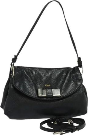 Chlo&eacute; Pre-owned Shoulder Bags, female, Black, Size: ONE SIZE Pre-owned Hand Bag