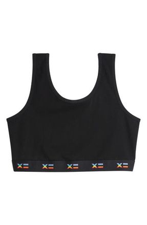 TomboyX Essentials Soft Bra in Rainbow X at Nordstrom, Size 2X