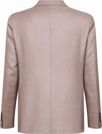 Tagliatore Mens Blazer Montecarlo Beige Virgin Wool Jacket