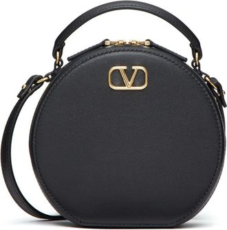 Valentino Garavani V Logo Signature Leather Mini Bag