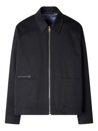 Paul Smith Giacca con zip e tasche - Blu