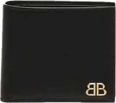 Balenciaga Wallets & Cardholders, male, Black, Size: ONE SIZE Monaco Square Wallet