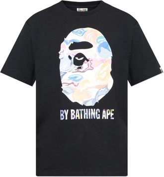 A Bathing Ape A Bathing Ape, Tops, Heren, Zwart, M, Katoen, T-shirt met print