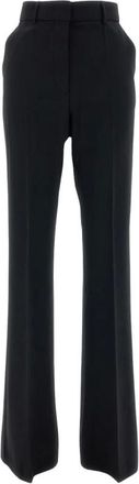 Sportmax Pantalones anchos - Trousers - Mujer - Negro - 2XS