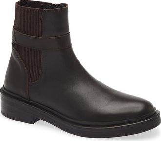 La Canadienne Lily City Dry Waterproof Chelsea Boot in Brown Leather at Nordstrom Rack, Size 8.5