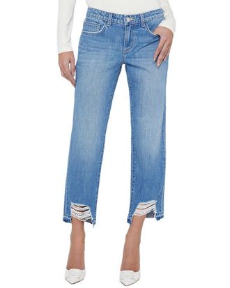L'agence Lagence Blaine Low-Rise Crop Stovepipe Parker Straight Leg Jean