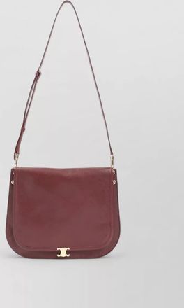 Celine besace soft triomphe crossbody zip bag