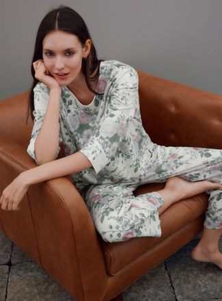 Miiyu Womens Soft and fluid pyjama pant