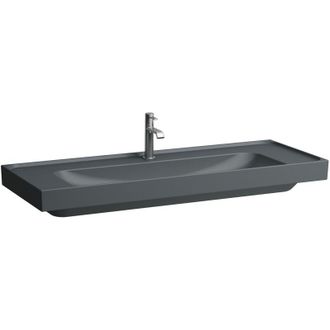 Laufen Lavabo Laufen Meda, Empotrable, 1200x460mm, Repisa A Ambos Lados