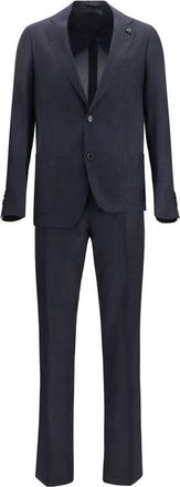 Lardini Cotton Two-Piece Mens Suit
