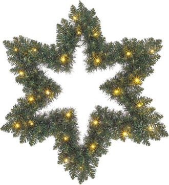Black Box Trees Corona decorativa verde h10xb60xl60cm