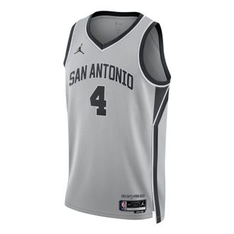 Nike Dri-FIT NBA DeAaron Fox San Antonio Spurs 2025/26 Statement Edition Swingman Jersey Flat Silver HM4882-009
