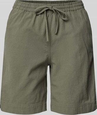 Soyaconcept Relaxed Fit Shorts mit elastischem Bund Modell Cissie in Khaki, Größe XS