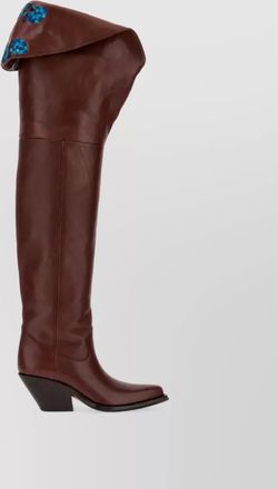 Chlo&eacute; leather azelan boots