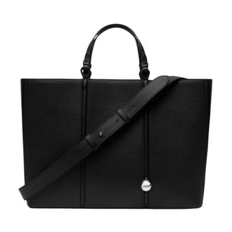 Jacquemus Tassen, Heren, Zwart, ONE Size, Zwarte Stijlvolle Schoudertas voor Mannen