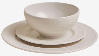 Sklum Vajilla En New Bone China De 12 Piezas Borela Sklum