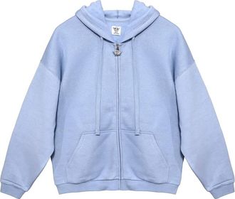 Boys Lie Womens Athletic Department V3 Harley Zip-Up Jacket In Blue