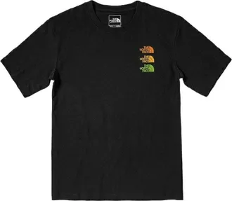The North Face SS22 Logo T-Shirt Black NF0A7WAR-JK3