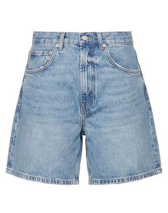 Anine Bing BOTTOMWEAR - Denim shorts on YOOX.COM