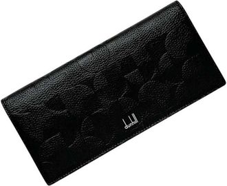 Dunhill Leather Long Wallet (Bi-Fold) (Pre-Owned)