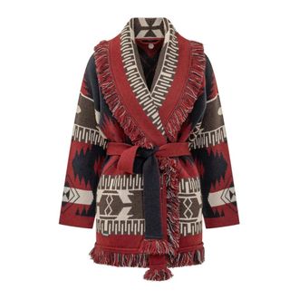 Alanui Truien & Vesten, Dames, Veelkleurig, S, Omslag Cardigan