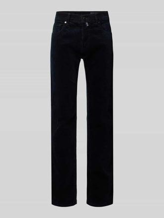 Pierre Cardin Regular Fit Cordhose mit Eingrifftaschen Modell Laval in Marine, Gr&ouml;&szlig;e 38/30
