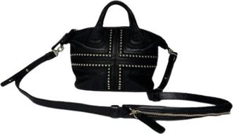 Givenchy Pre-owned Handbag - Dames - Vintage Handtas - Zwart - ONE Size - Leer - Vintage