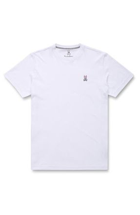 Psycho Bunny Classic Crewneck T-Shirt in White at Nordstrom, Size 2