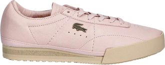 Lacoste Schoenen, Dames, Roze, 39 EU, Leer, Aura 225 Leren Sneakers