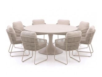 Suns Noli/Nova &oslash;170cm dining tuinset 9-delig