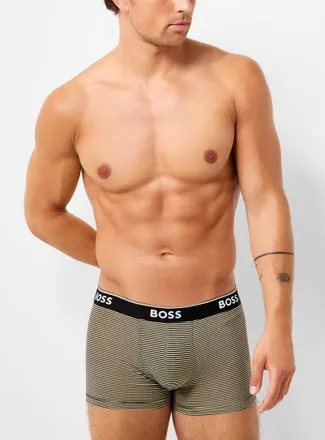 BOSS Mens 2.5 comfortable stretch trunk Cotton