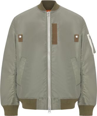 sacai NYLON BOMBER JACKET WITH ZIP - Sacai - Man
