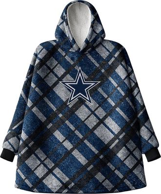 Pegasus Sports Dallas Cowboys Nfl Team Hooded Sherpa Blanket