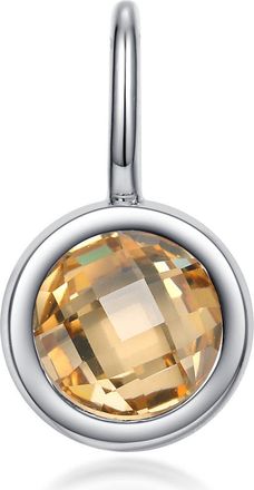 Lafonn Simulated Birthstone Pendant in Yellow Topaz at Nordstrom Rack