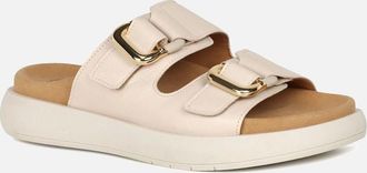 Gabor Womens Abe Womens Mule Sandals - Tan - Size: 7