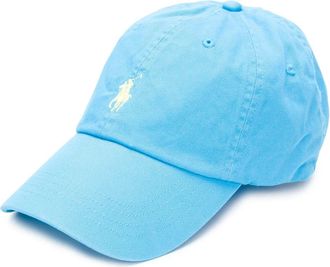Polo Ralph Lauren embroidered logo baseball cap - unisex - Cotton - One Size - Blue