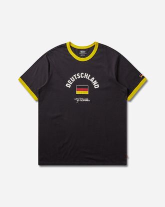 Levi's Men s Deutschland Ringer T-Shirt Black